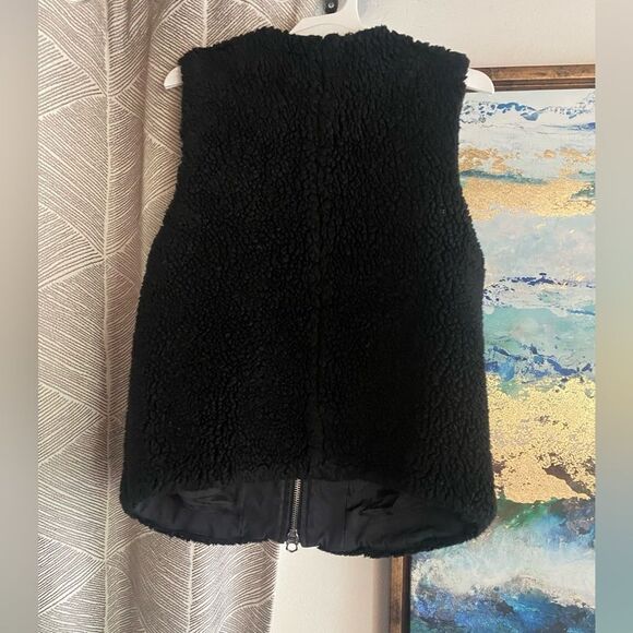 Madewell black teddy vest size XS - Picture 2 of 10